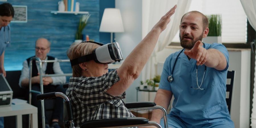 Virtual reality and uses of robotics